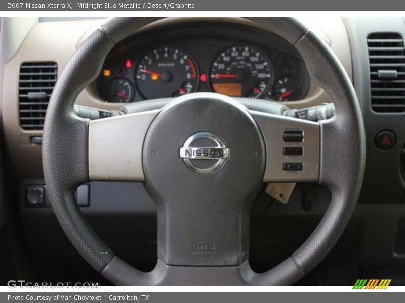Midnight Blue Metallic / Desert/Graphite 2007 Nissan Xterra X