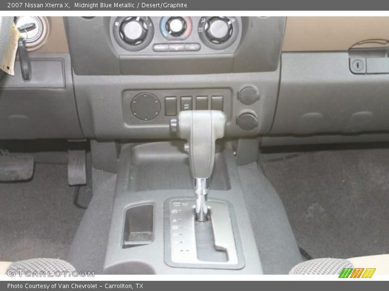 Midnight Blue Metallic / Desert/Graphite 2007 Nissan Xterra X