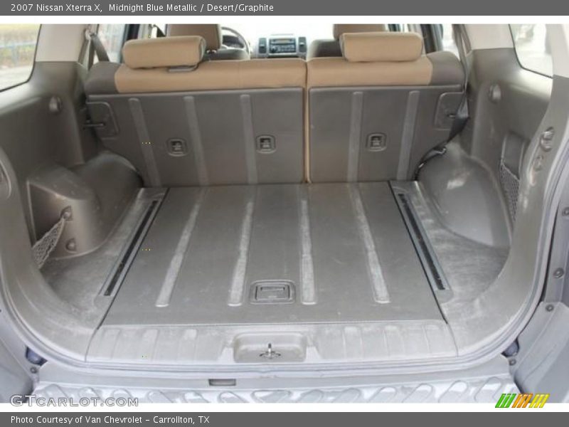 Midnight Blue Metallic / Desert/Graphite 2007 Nissan Xterra X