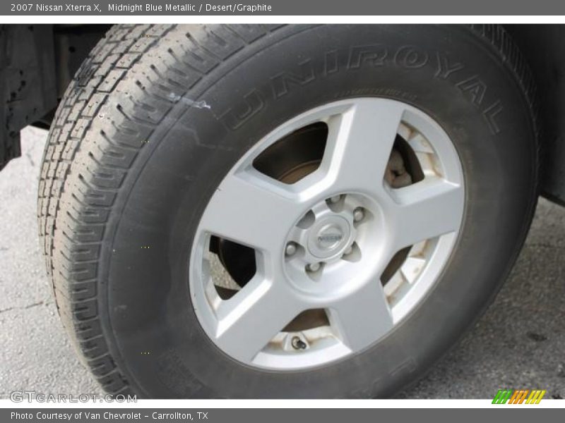 Midnight Blue Metallic / Desert/Graphite 2007 Nissan Xterra X