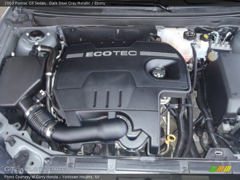 Dark Steel Gray Metallic / Ebony 2009 Pontiac G6 Sedan