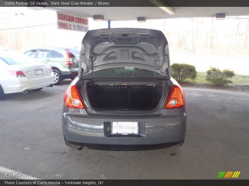 Dark Steel Gray Metallic / Ebony 2009 Pontiac G6 Sedan