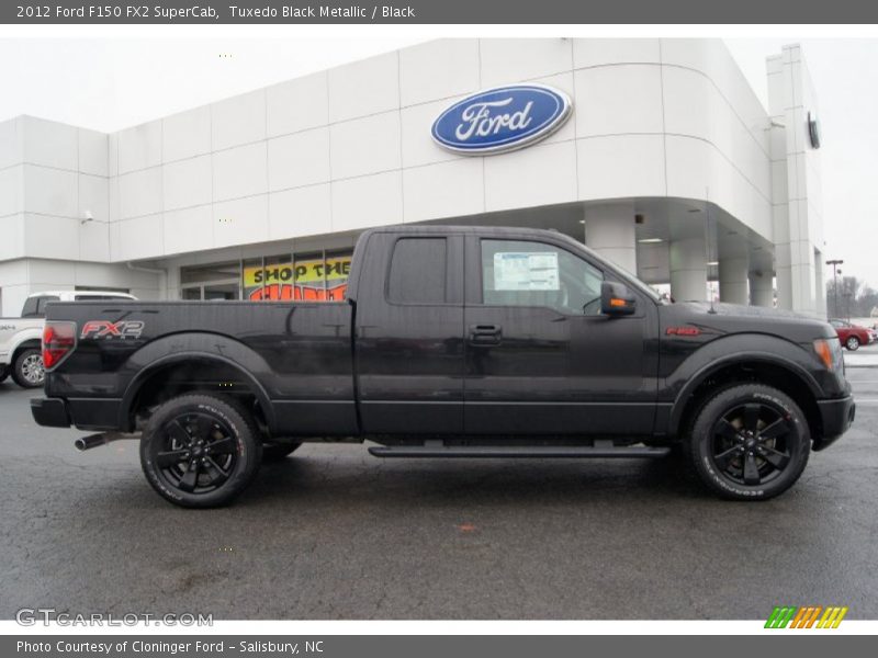  2012 F150 FX2 SuperCab Tuxedo Black Metallic