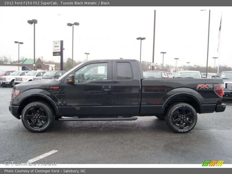  2012 F150 FX2 SuperCab Tuxedo Black Metallic