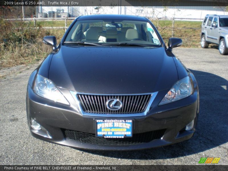 Truffle Mica / Ecru 2009 Lexus IS 250 AWD