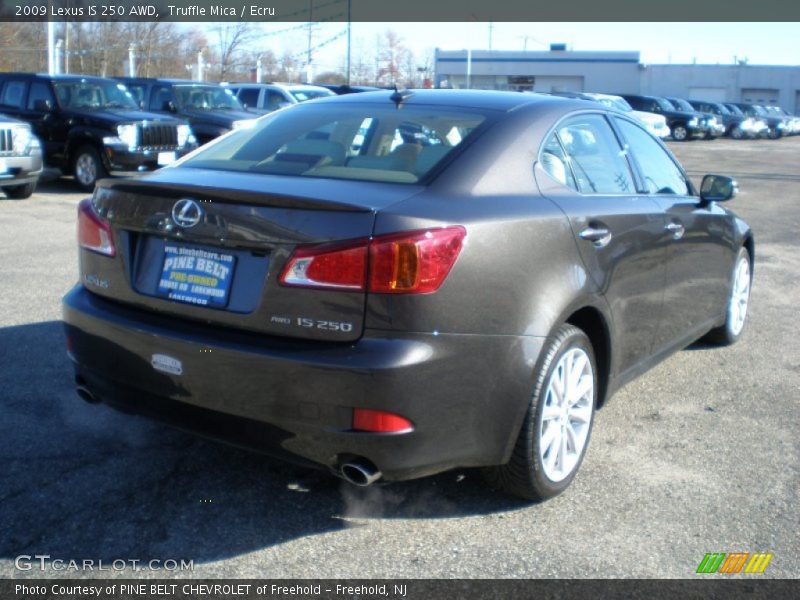 Truffle Mica / Ecru 2009 Lexus IS 250 AWD