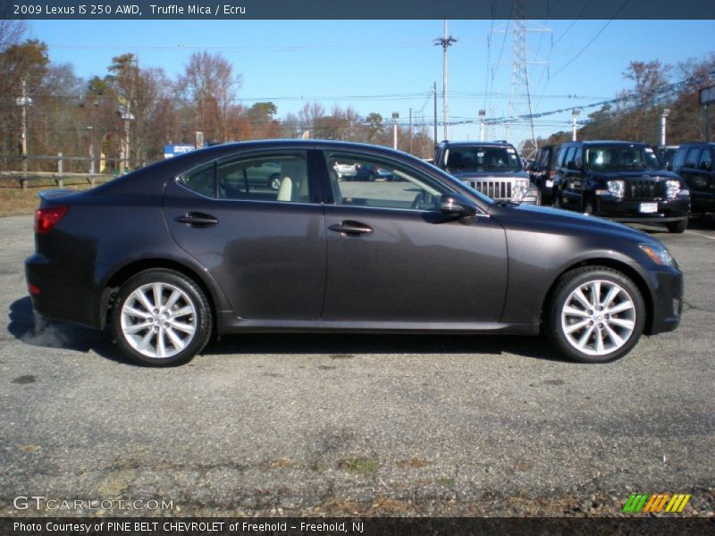 Truffle Mica / Ecru 2009 Lexus IS 250 AWD