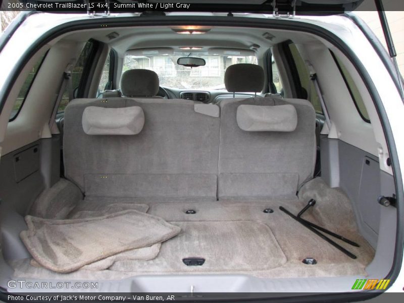 Summit White / Light Gray 2005 Chevrolet TrailBlazer LS 4x4