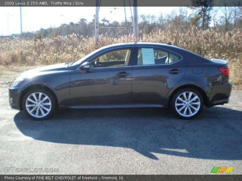 Truffle Mica / Ecru 2009 Lexus IS 250 AWD