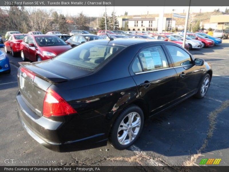 Tuxedo Black Metallic / Charcoal Black 2012 Ford Fusion SE V6
