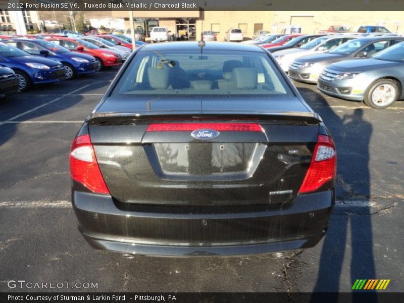 Tuxedo Black Metallic / Charcoal Black 2012 Ford Fusion SE V6