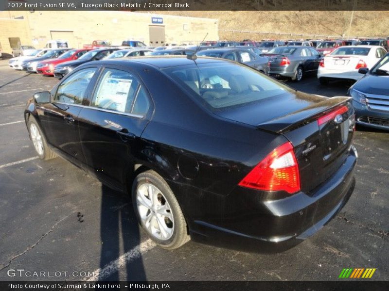 Tuxedo Black Metallic / Charcoal Black 2012 Ford Fusion SE V6