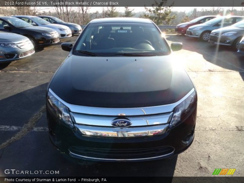Tuxedo Black Metallic / Charcoal Black 2012 Ford Fusion SE V6