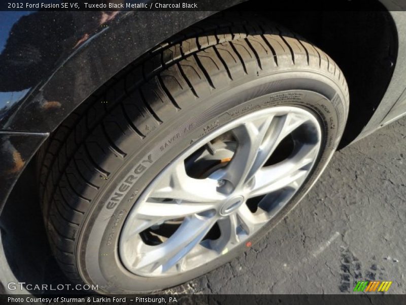 Tuxedo Black Metallic / Charcoal Black 2012 Ford Fusion SE V6