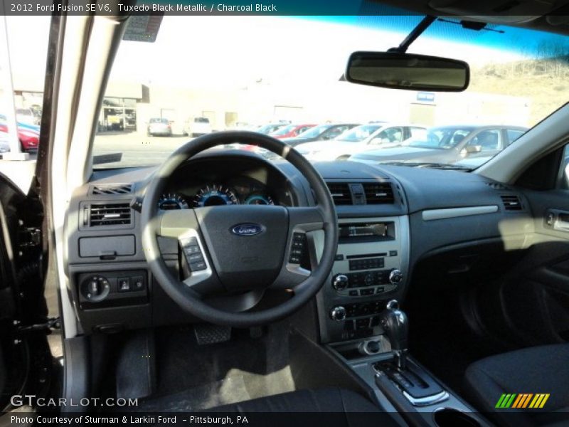 Tuxedo Black Metallic / Charcoal Black 2012 Ford Fusion SE V6