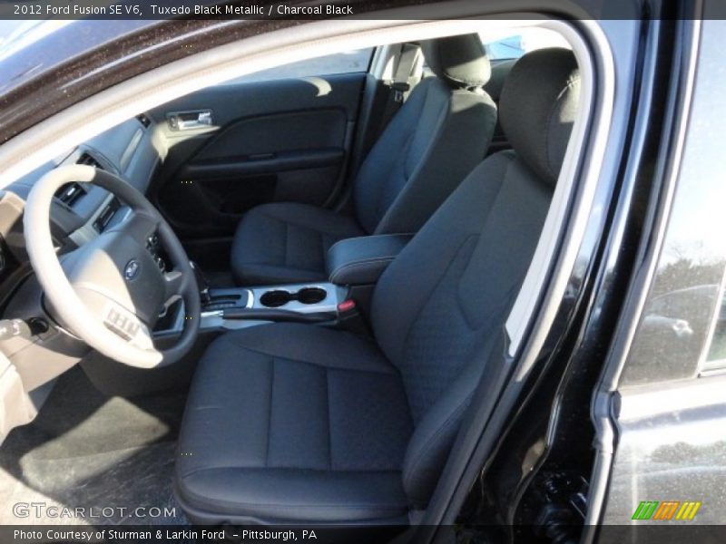 Tuxedo Black Metallic / Charcoal Black 2012 Ford Fusion SE V6