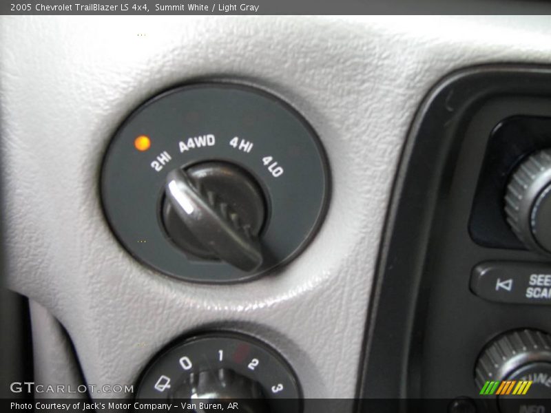 Summit White / Light Gray 2005 Chevrolet TrailBlazer LS 4x4