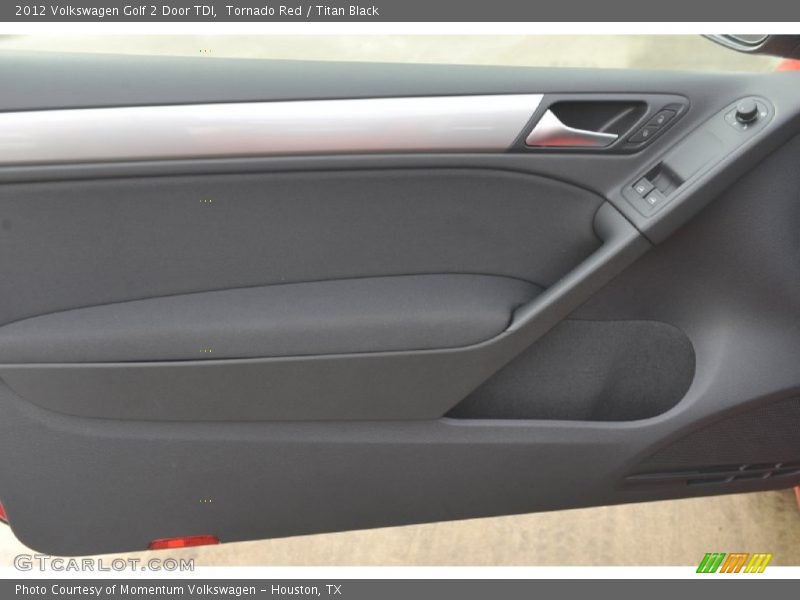 Tornado Red / Titan Black 2012 Volkswagen Golf 2 Door TDI
