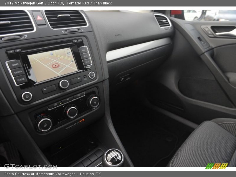 Tornado Red / Titan Black 2012 Volkswagen Golf 2 Door TDI