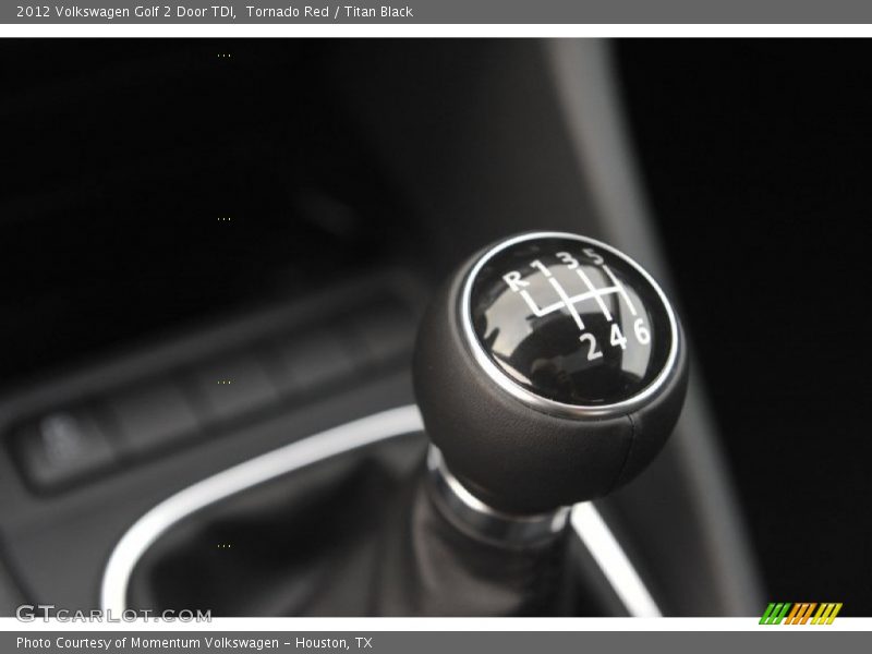 Tornado Red / Titan Black 2012 Volkswagen Golf 2 Door TDI