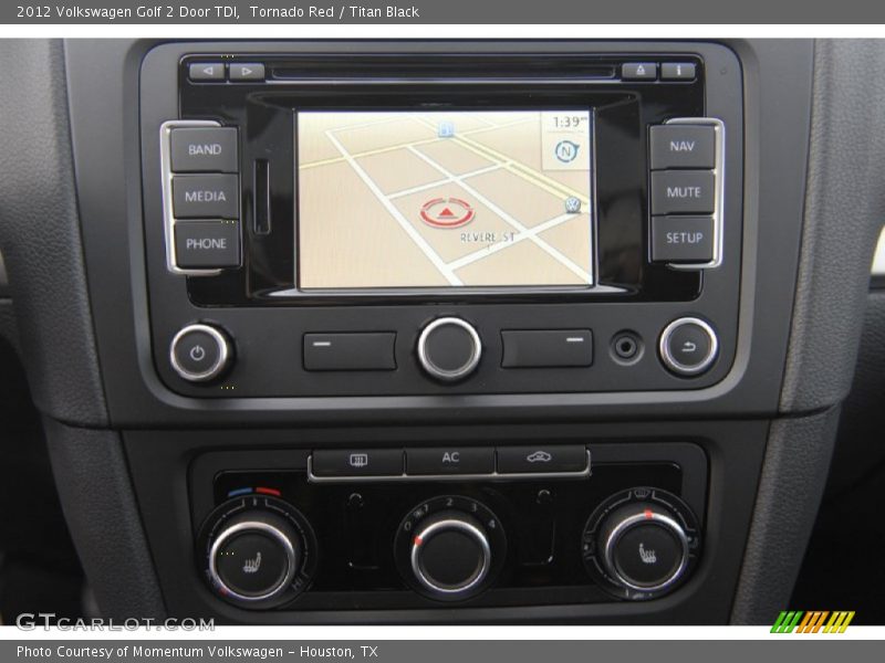 Tornado Red / Titan Black 2012 Volkswagen Golf 2 Door TDI