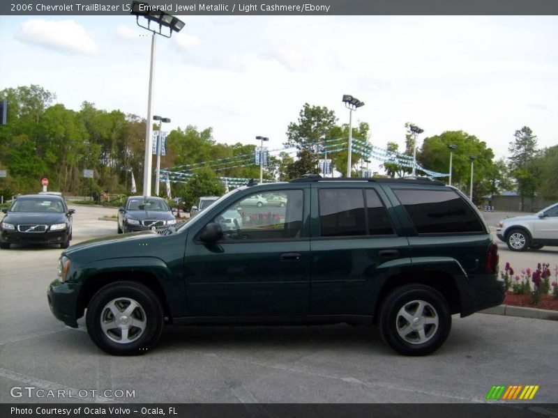 Emerald Jewel Metallic / Light Cashmere/Ebony 2006 Chevrolet TrailBlazer LS