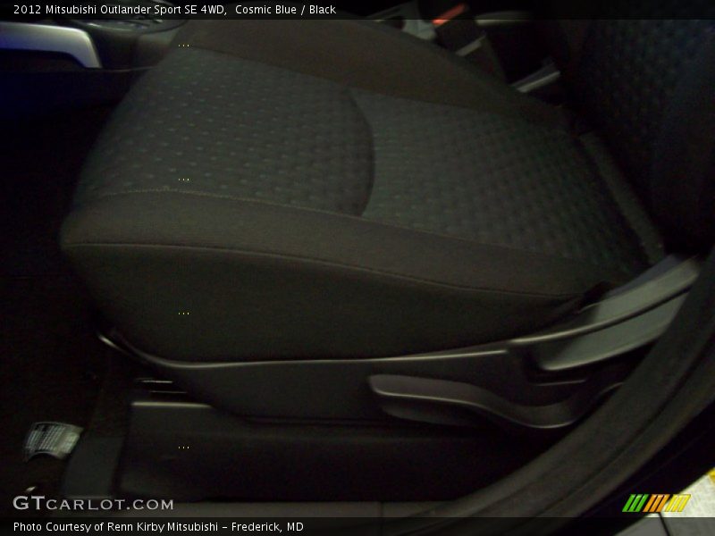 Cosmic Blue / Black 2012 Mitsubishi Outlander Sport SE 4WD