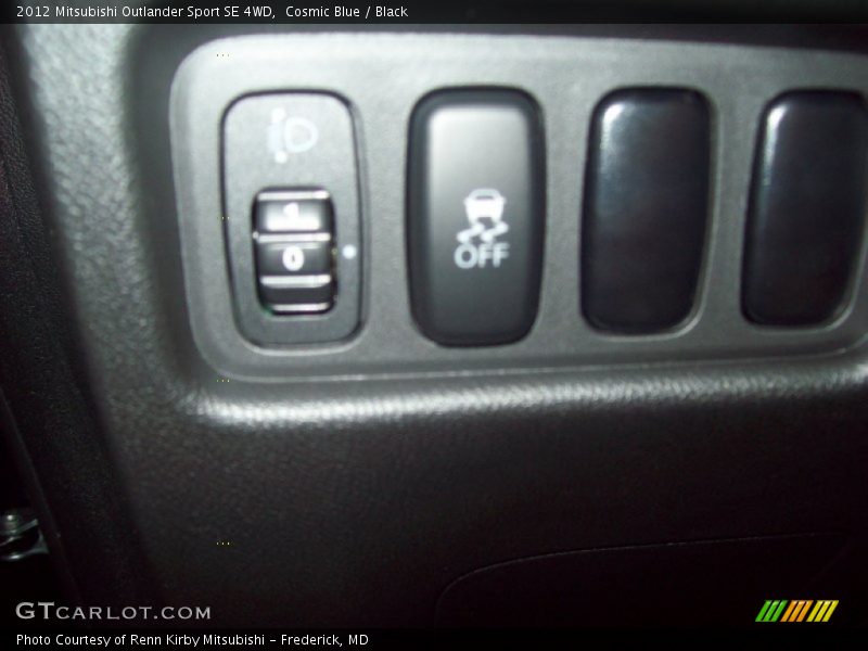 Cosmic Blue / Black 2012 Mitsubishi Outlander Sport SE 4WD