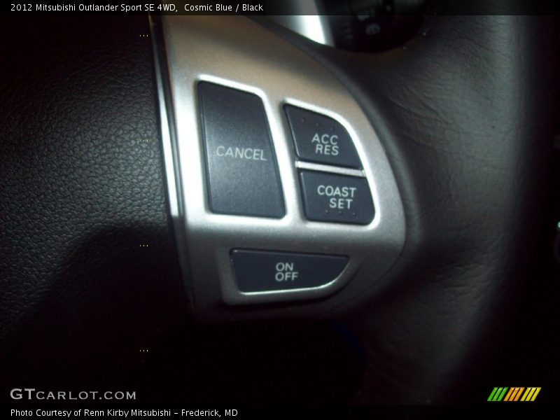 Cosmic Blue / Black 2012 Mitsubishi Outlander Sport SE 4WD