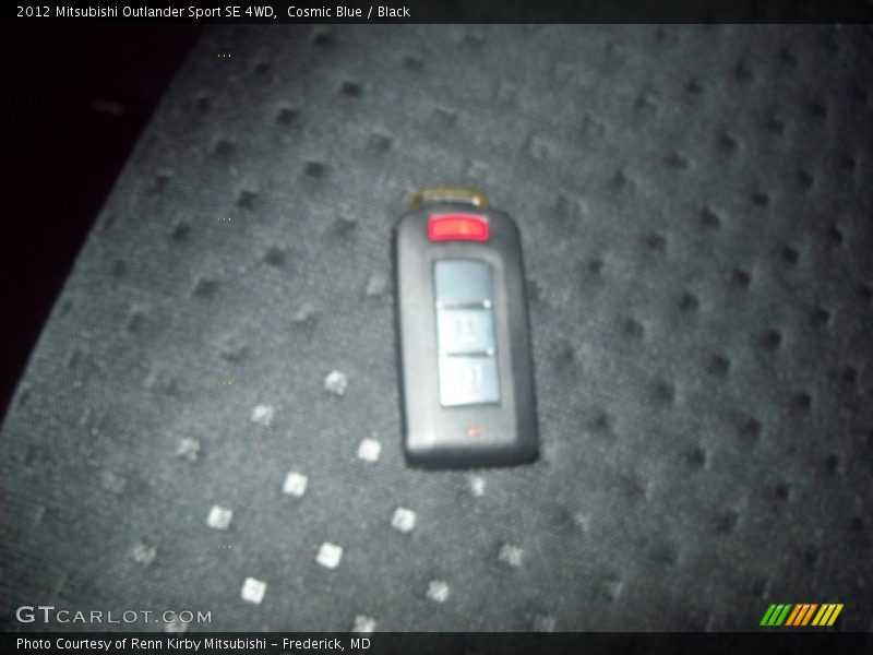 Cosmic Blue / Black 2012 Mitsubishi Outlander Sport SE 4WD