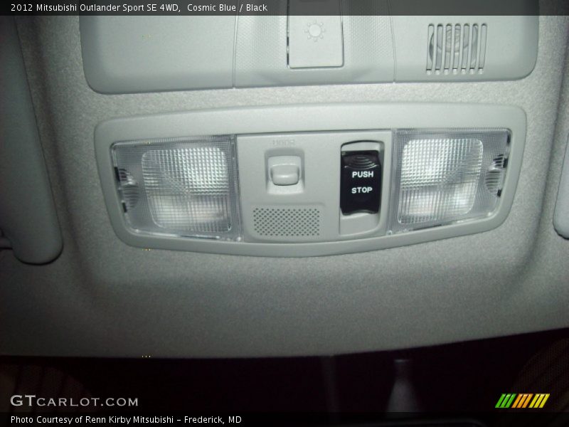 Cosmic Blue / Black 2012 Mitsubishi Outlander Sport SE 4WD