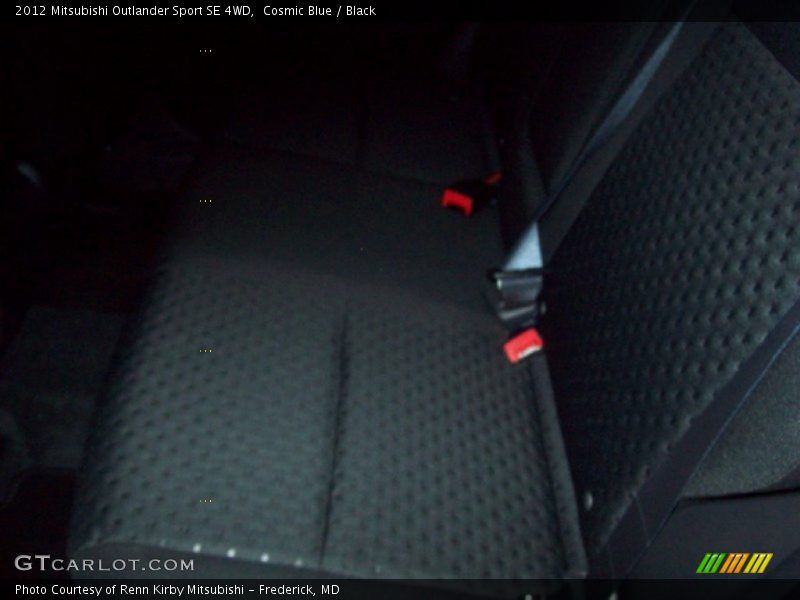 Cosmic Blue / Black 2012 Mitsubishi Outlander Sport SE 4WD