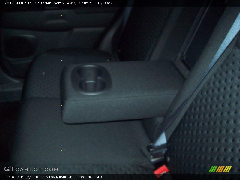 Cosmic Blue / Black 2012 Mitsubishi Outlander Sport SE 4WD