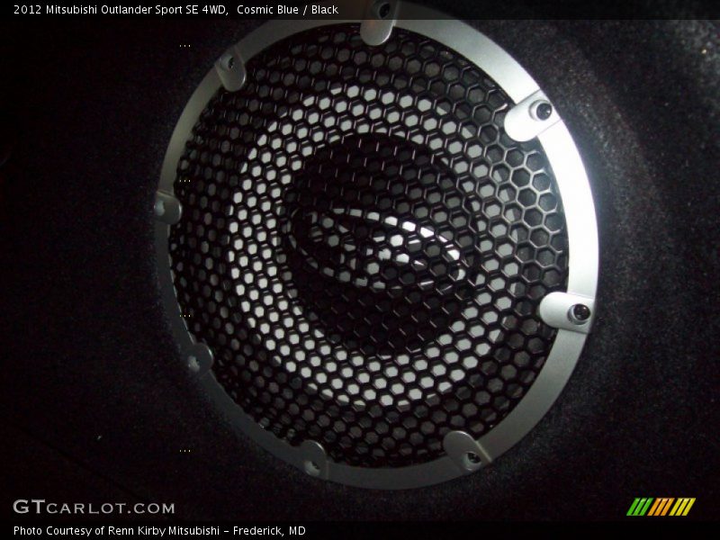 Cosmic Blue / Black 2012 Mitsubishi Outlander Sport SE 4WD
