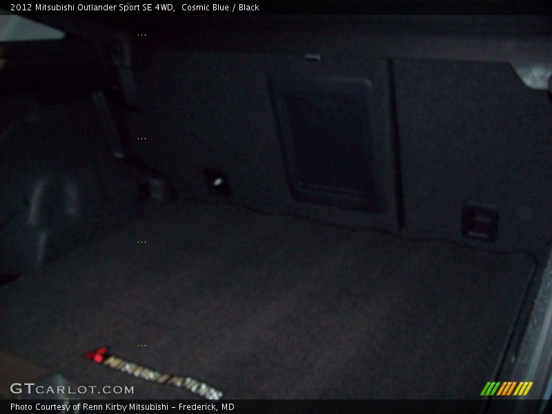 Cosmic Blue / Black 2012 Mitsubishi Outlander Sport SE 4WD
