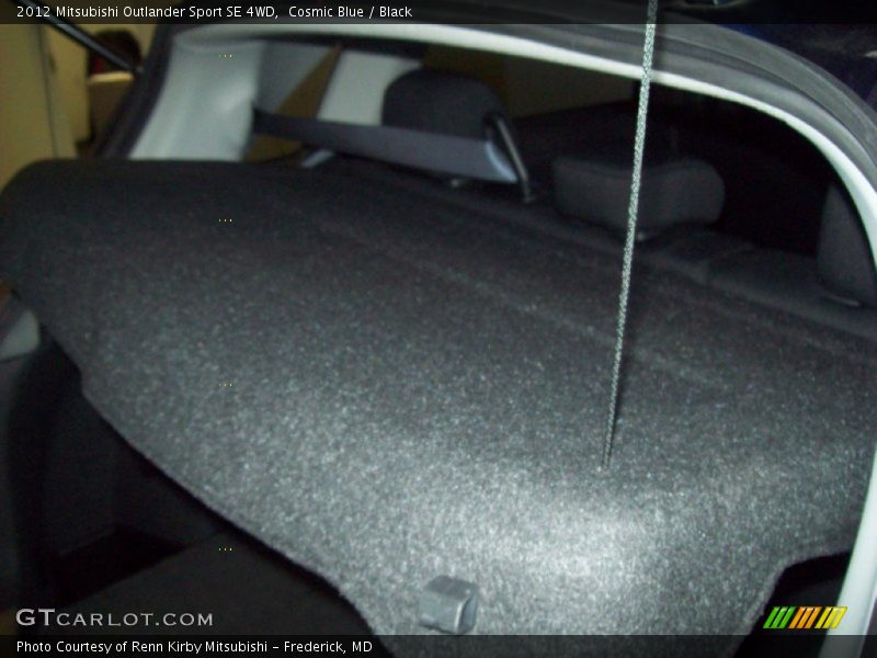 Cosmic Blue / Black 2012 Mitsubishi Outlander Sport SE 4WD