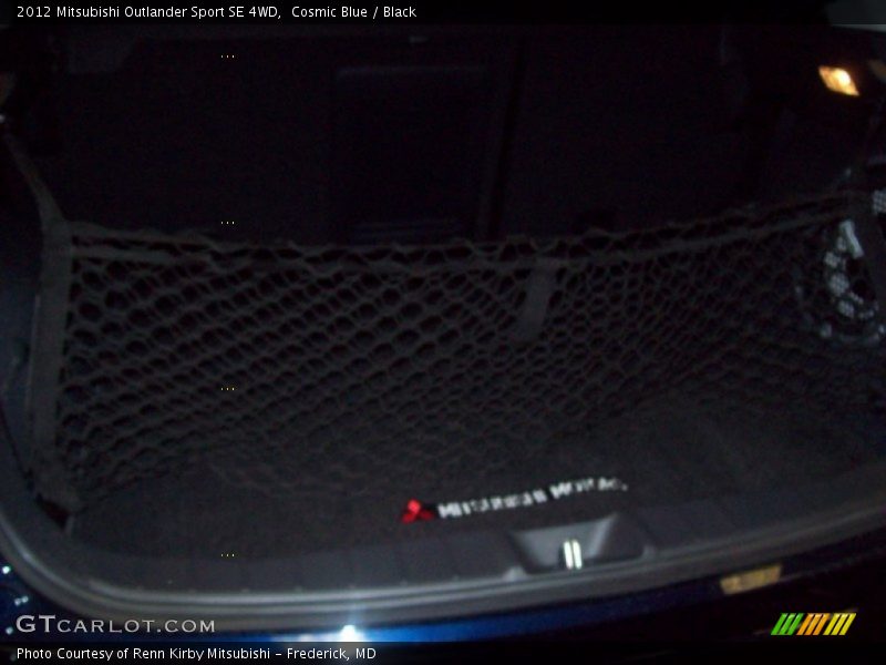 Cosmic Blue / Black 2012 Mitsubishi Outlander Sport SE 4WD