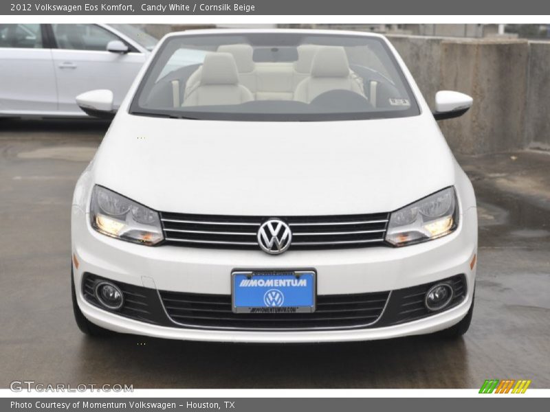 Candy White / Cornsilk Beige 2012 Volkswagen Eos Komfort