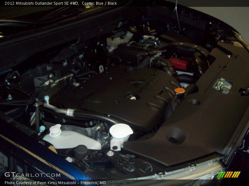 Cosmic Blue / Black 2012 Mitsubishi Outlander Sport SE 4WD
