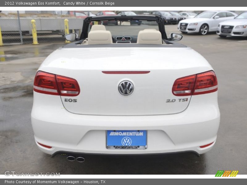 Candy White / Cornsilk Beige 2012 Volkswagen Eos Komfort