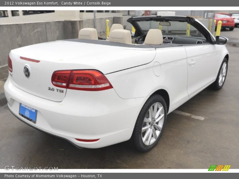 Candy White / Cornsilk Beige 2012 Volkswagen Eos Komfort