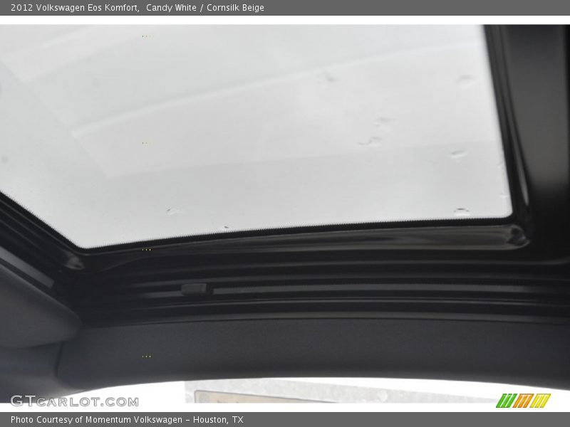 Candy White / Cornsilk Beige 2012 Volkswagen Eos Komfort