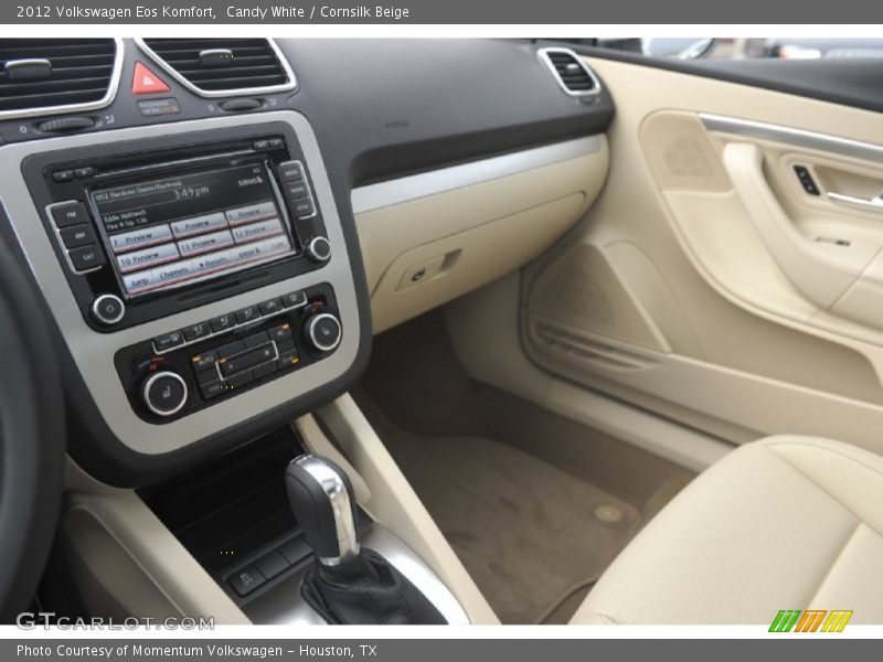 Candy White / Cornsilk Beige 2012 Volkswagen Eos Komfort
