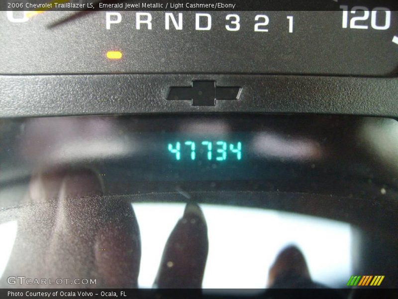 Emerald Jewel Metallic / Light Cashmere/Ebony 2006 Chevrolet TrailBlazer LS