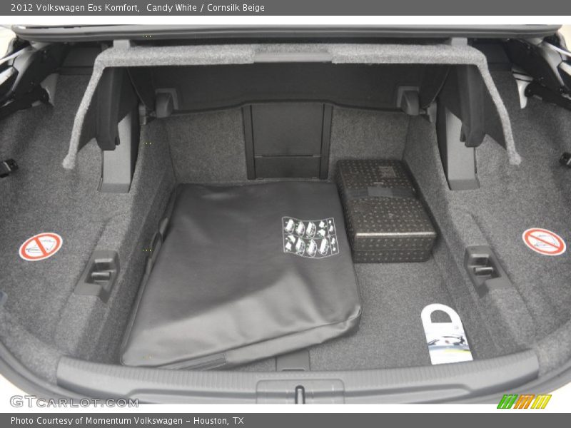 Candy White / Cornsilk Beige 2012 Volkswagen Eos Komfort