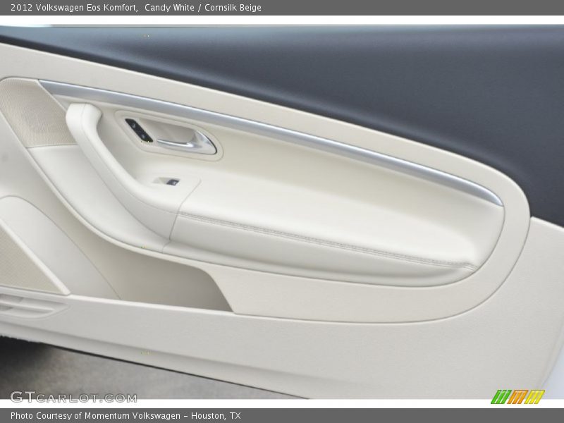 Candy White / Cornsilk Beige 2012 Volkswagen Eos Komfort