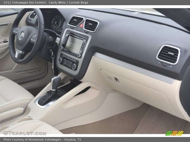 Candy White / Cornsilk Beige 2012 Volkswagen Eos Komfort