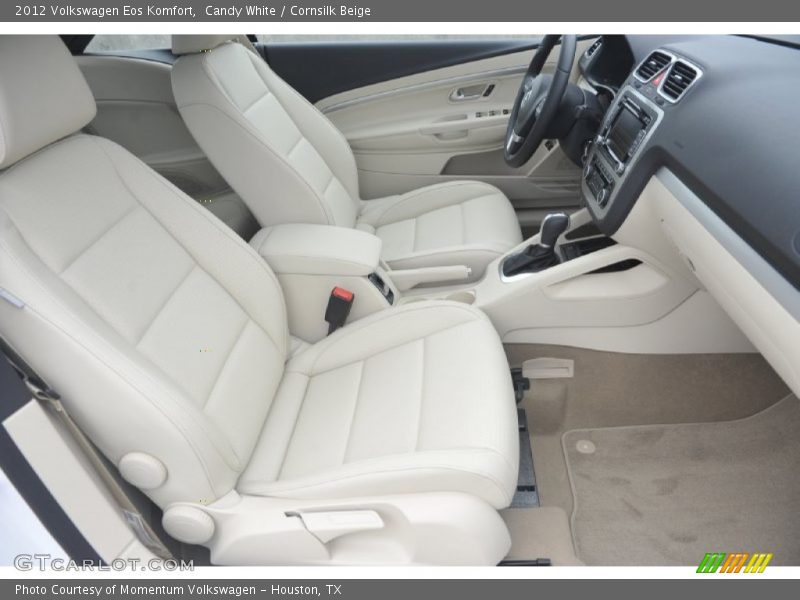 Candy White / Cornsilk Beige 2012 Volkswagen Eos Komfort
