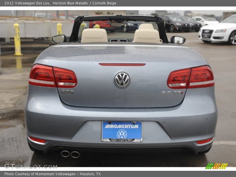 Horizon Blue Metallic / Cornsilk Beige 2012 Volkswagen Eos Lux