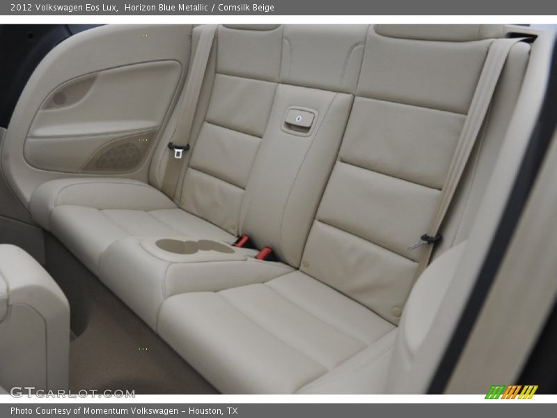 Horizon Blue Metallic / Cornsilk Beige 2012 Volkswagen Eos Lux